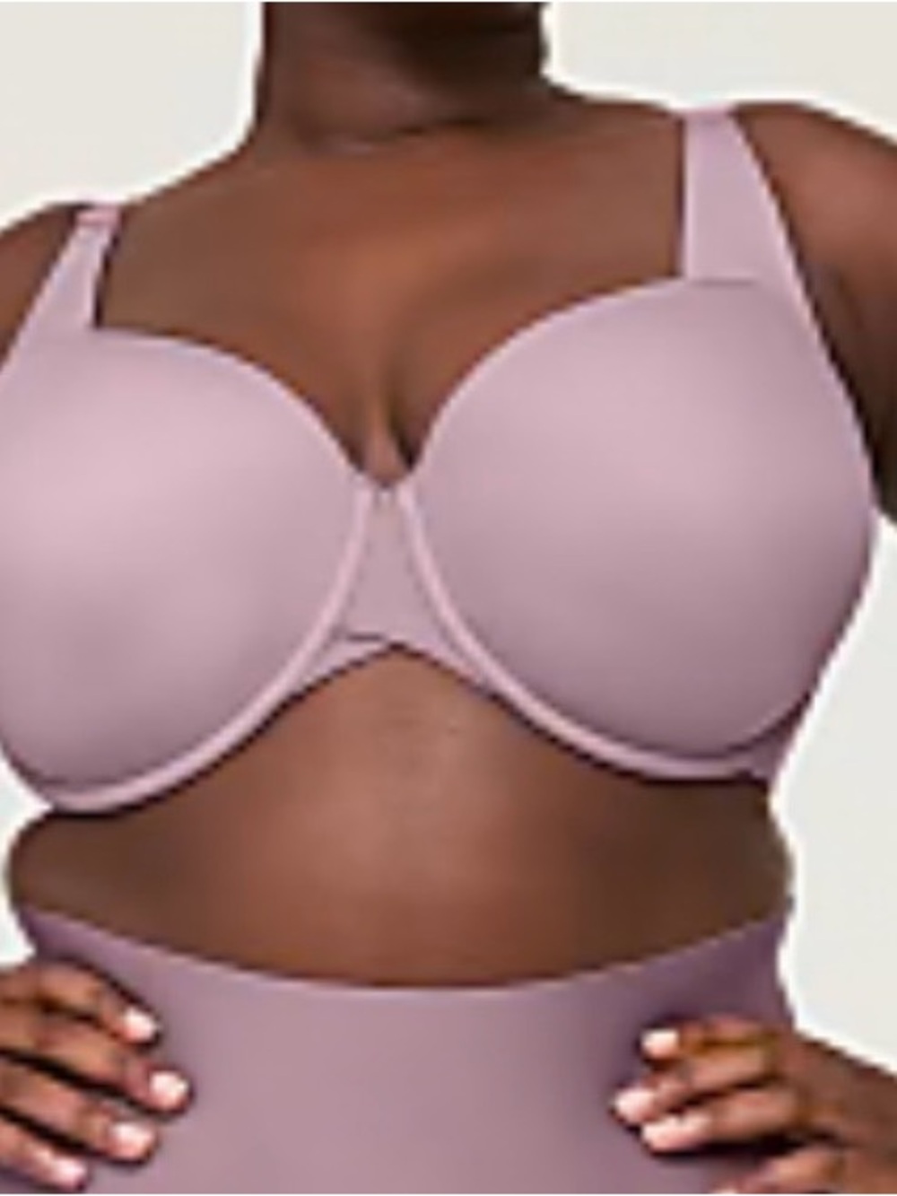 Cacique Light Mauve Full Coverage T-Shirt Bra
